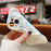 For iPhone 14 Back Case Soft TPU Pattern Printing Back Phone Cover - Blue Floral - 3