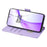 For OnePlus Ace 3V 5G Case PU Leather Folio Flip Phone Cover RFID Blocking - Purple - 3