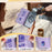 For Nokia C300 Case RFID Blocking Flip Leather Handbag Phone Cover with Shoulder Chain - Purple - 7