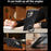 For Samsung Galaxy S24 Ultra Case with Ring Kickstand Magnetic Case PU Leather Back Cover - Black - 6