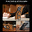 For iPhone 15 Pro Max Case with Ring Kickstand Compatible with MagSafe PU Leather Back Cover - Brown - 7