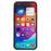 For iPhone 14 Case PU Leather+TPU Back Phone Cover Mobile Spares   - Black - 2