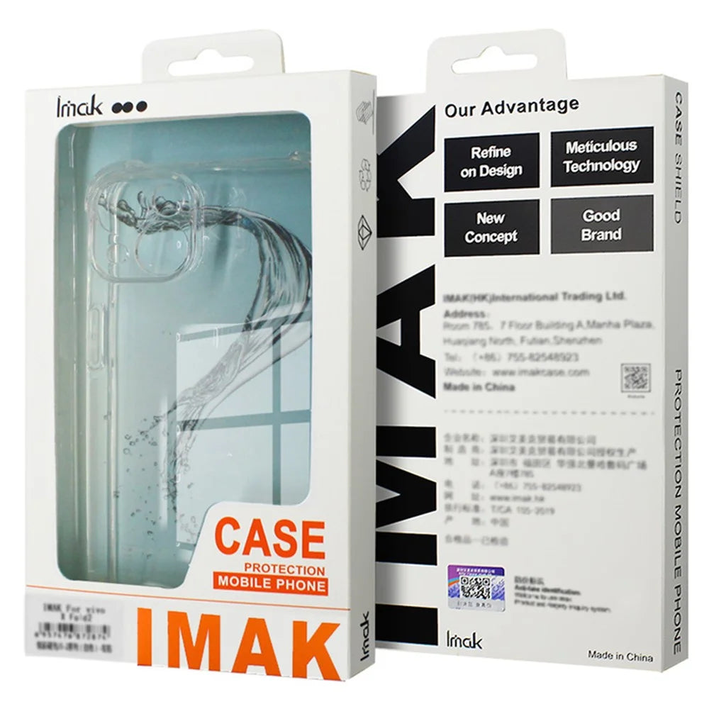 IMAK For Realme 12 5G / 12x 5G / 12x (China) 5G / C65 5G Case Drop-Proof Air Bag TPU Clear Cell Phone Shell - 6
