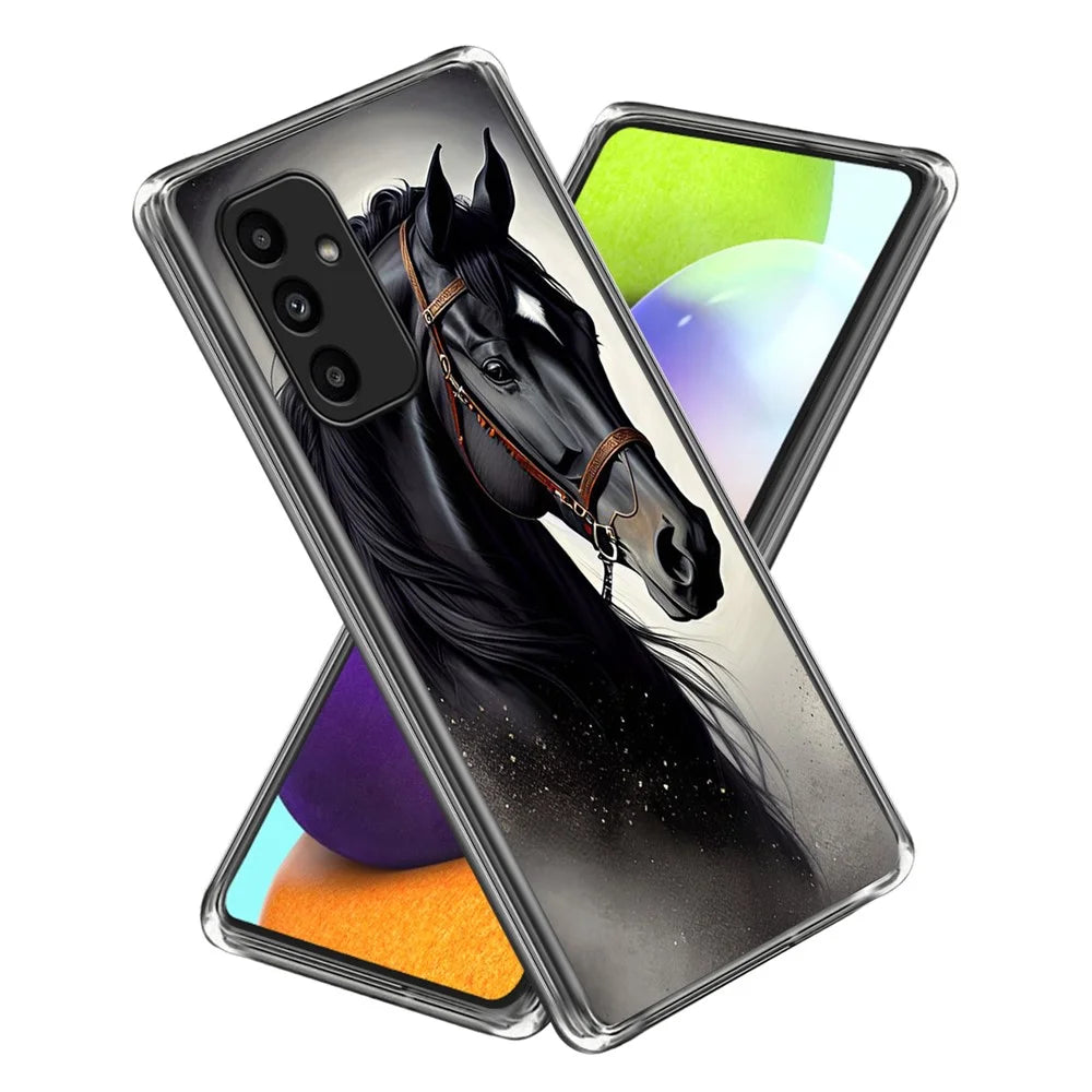 For Samsung Galaxy A15 4G / A15 5G Cell Phone Cases Pattern Printing TPU Scratch-proof Cover - Style G - 1
