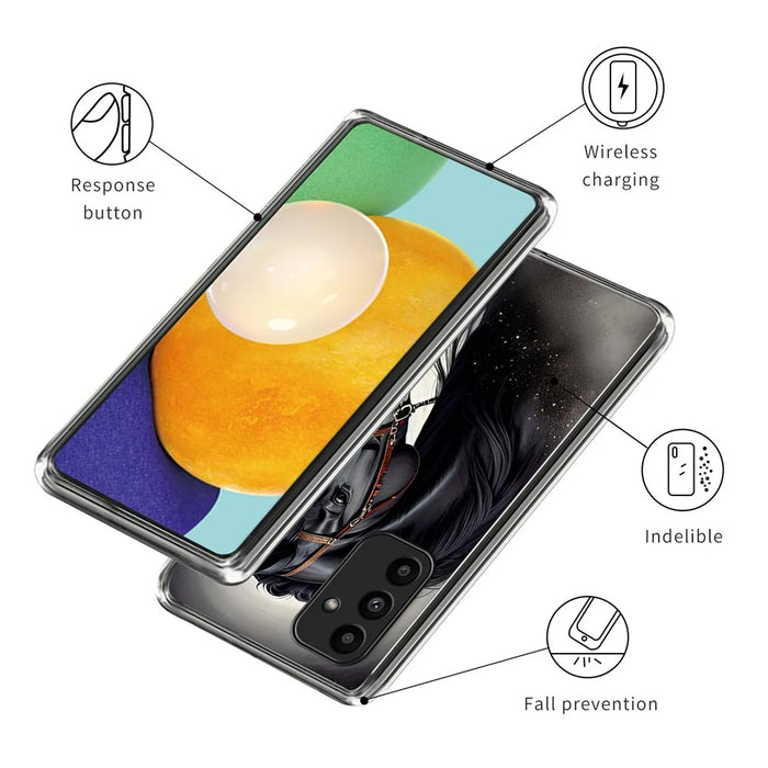 For Samsung Galaxy A15 4G / A15 5G Cell Phone Cases Pattern Printing TPU Scratch-proof Cover - Style G - 3