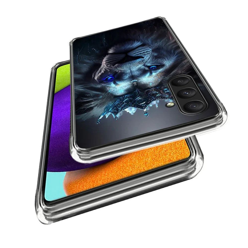 For Samsung Galaxy A25 5G (Global) (161.0 x 76.5 x 8.3mm) Case Pattern Printing Anti-drop TPU Phone Cover - Style H - 2