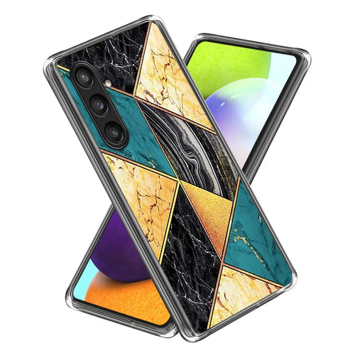 For Samsung Galaxy S24+ Case Scratch Resistant Pattern Printing TPU Phone Cover - Style A - 1