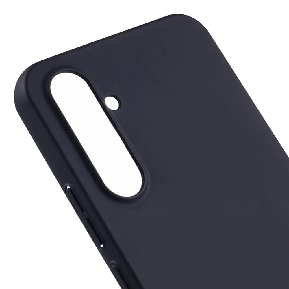 For Samsung Galaxy A54 5G PC Case Rubberized Cell Phone Cover Anti-Scratch Skin-Touch Phone Shell - Black - 6