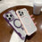 Magnetic Phone Case for iPhone 14 Pro Max Compatible with MagSafe TPU+Acrylic Phone Cover - Pink - 5