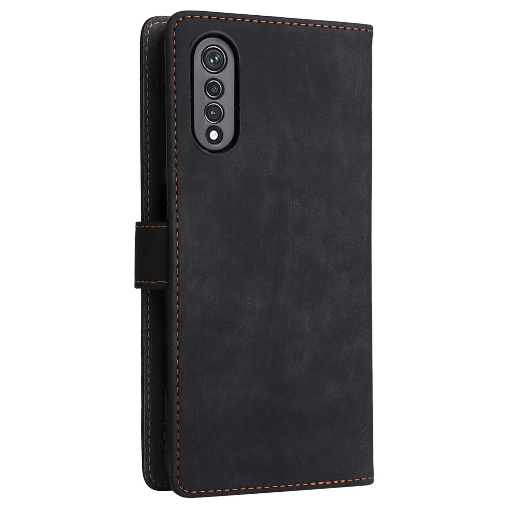 For Cubot X70 Case RFID Blocking Wallet Leather Cover Mobile Accessories   Supplier - Black - 7