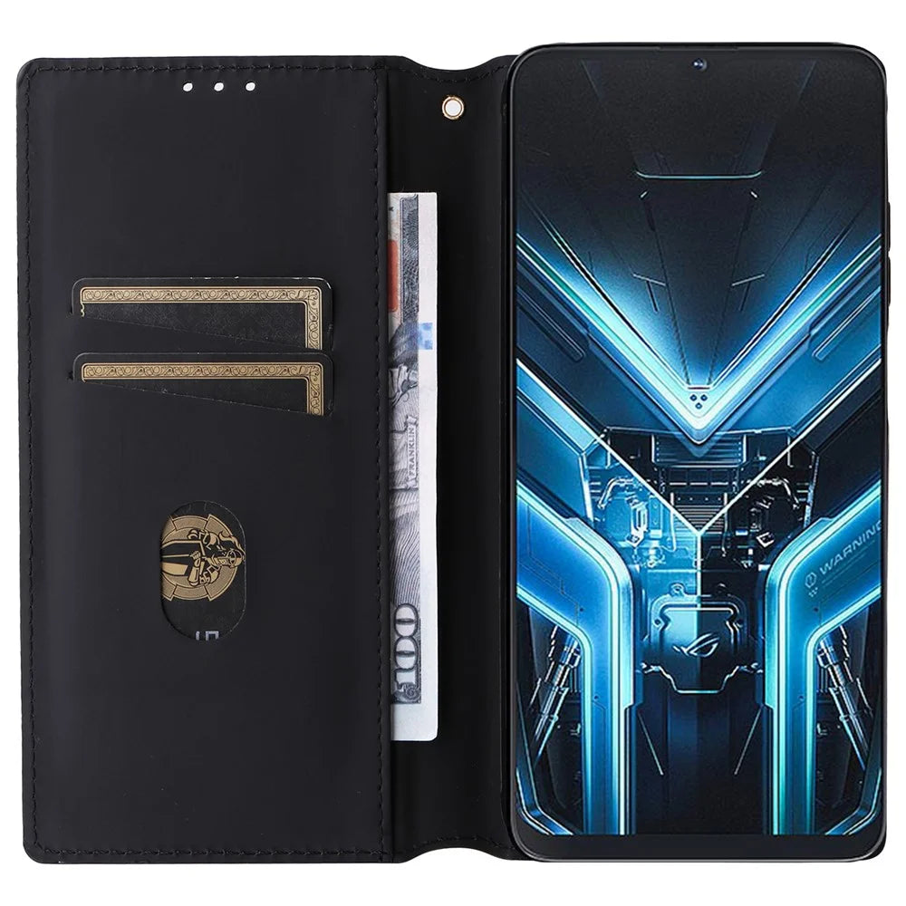 For Cubot X70 Case Rhombus Imprinted PU Leather Magnetic Auto-absorbed Phone Cover - Silver - 2
