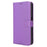 For TCL 50 5G Case Diamond Texture Leather Full Wrapped Phone Cover with Wrist Strap - Purple - 6