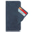 For TCL 50 5G Case Folio Leather Phone Protector Shell with Multiple Card Slots - Blue - 2