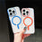 For iPhone 14 Pro Case Compatible with MagSafe TPU+PC Drop Protection Cell Phone Cover - Sapphire - 5