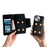 For iPhone 14 Plus Case PU Leather Detachable 2-in-1 Design Wallet Phone Cover - Black - 6