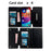 For iPhone 14 Plus Case PU Leather Detachable 2-in-1 Design Wallet Phone Cover - Black - 7