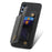 D15 For Samsung Galaxy A55 5G Case Retro Leather+TPU Zipper Pocket Kickstand Back Cover - Black - 4