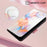 For Samsung Galaxy Z Fold6 5G Case with Strap Marble Pattern Leather Phone Cover Card Holder - Milky Way Marble White LS004 - 6