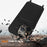 For iPhone 13 Pro Max Liquid Silicone Case Card Holder Phone Cover with Shoulder Strap - Black - 3