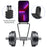 For iPhone 13 Pro Max Liquid Silicone Case Card Holder Phone Cover with Shoulder Strap - Black - 4