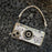 TPU Phone Cover for iPhone 13 Electroplating Phone Cases Camera Shaped Phone Shell with Leather Strap - 3