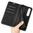 For Sony Xperia 1 VI Case Skin Touch PU Leather Drop Protection Phone Cover - Black - 5