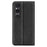 For Sony Xperia 1 VI Case Skin Touch PU Leather Drop Protection Phone Cover - Black - 7