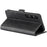 For Sony Xperia 1 VI Case Wallet Flip Folio Leather Cell Phone Cover Dual Magnetic Clasp - Black - 4
