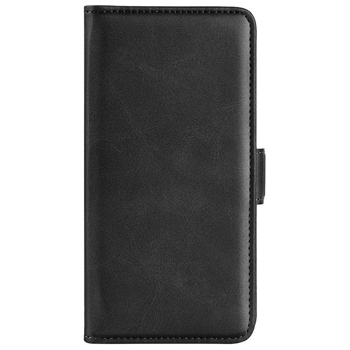 For Sony Xperia 1 VI Case Wallet Flip Folio Leather Cell Phone Cover Dual Magnetic Clasp - Black - 6