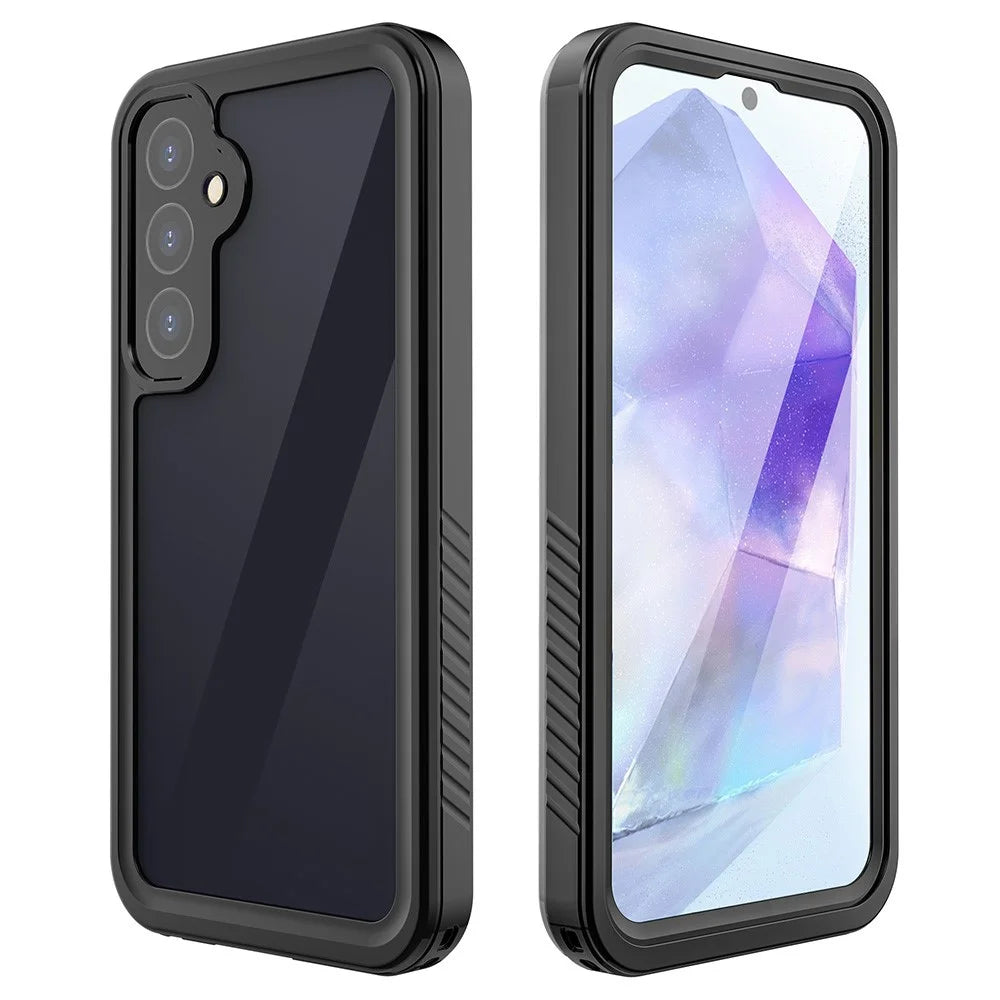 REDPEPPER FS Series For Samsung Galaxy A55 5G   Phone Case IP68 Waterproof Shell Clear Back Panel Phone Cover - 2