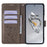 For OnePlus 12 5G Case Butterfly Flower Folding Stand Leather Cover Mobile   Accessories - Grey - 2