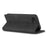 LC.IMEEKE For iPhone 17e / 16e Case Scratch-Proof Microfiber Leather Magnetic Closing Phone Cover - Black - 4