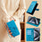 For Nokia X30 5G Case with Hand Strap Wallet Flip PU Leather Butterfly Flower Phone Cover - Blue - 5