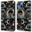 For iPhone 15 Shockproof Case Leather Flip Folio Phone Cover with Wallet - Moon - 1