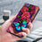 For Samsung Galaxy A54 5G Case PU Leather Stand Magnetic Clasp Pattern Printing Phone Cover - Colorful Butterfly - 5