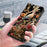 For Samsung Galaxy A34 5G   Case Pattern Print Leather Flip Phone Cover with Wallet - Vintage Flower and Bird - 5