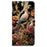 For Samsung Galaxy A34 5G   Case Pattern Print Leather Flip Phone Cover with Wallet - Vintage Flower and Bird - 6