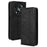 For itel RS4 4G   Mobile Accessories Phone Case Retro Leather Wallet Stand Cover - Black - 1