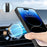 DENIOR A11 For iPhone 15 Pro Max Magnetic Case Retro Leather Coated Drop-proof Phone Cover - Black - 4
