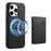 DENIOR D13 For iPhone 15 Pro Cases Leather+TPU+PC Phone Cover Compatible with Magsafe - Black - 1