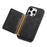 DENIOR D13 For iPhone 15 Pro Cases Leather+TPU+PC Phone Cover Compatible with Magsafe - Black - 3