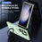 For Samsung Galaxy S23 Ultra Magnetic Case Kickstand PC Phone Cover - Light Green - 4