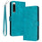 For Sony Xperia 5 IV 5G Anti-Scratch Leather Phone Cover Wallet   Phone Case with Stand Function - Green - 1
