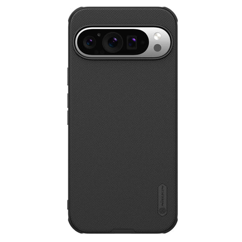 NILLKIN Frosted Shield Pro for Google Pixel 9 / Pixel 9 Pro Magnetic Phone Case PC+TPU Anti-Fall Cover - Black - 1