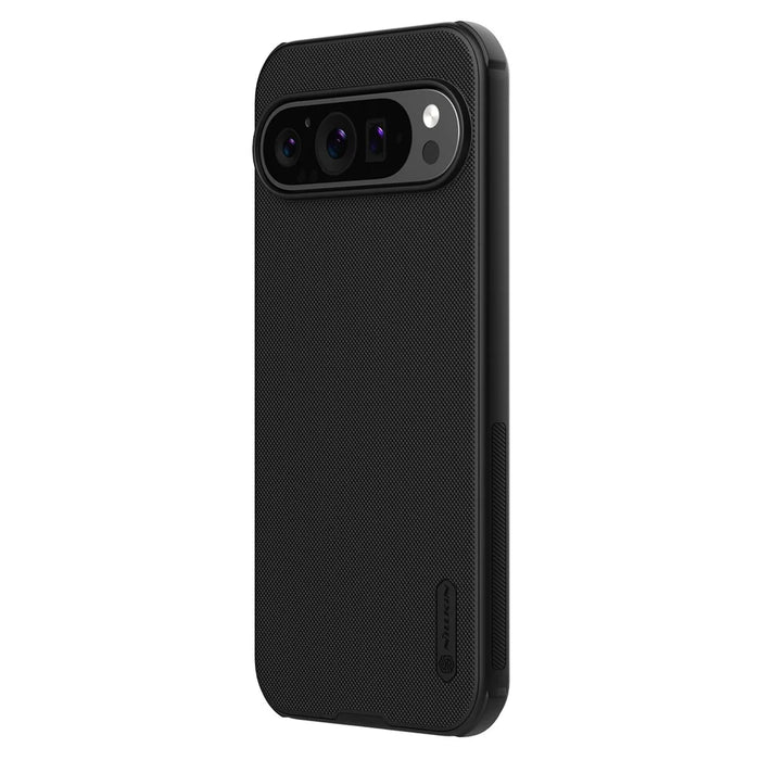 NILLKIN Frosted Shield Pro for Google Pixel 9 / Pixel 9 Pro Magnetic Phone Case PC+TPU Anti-Fall Cover - Black - 3