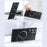 For Samsung Galaxy S24 Ultra Magnetic Case Carbon Fiber Texture Ring Kickstand Phone Cover - Black - 4