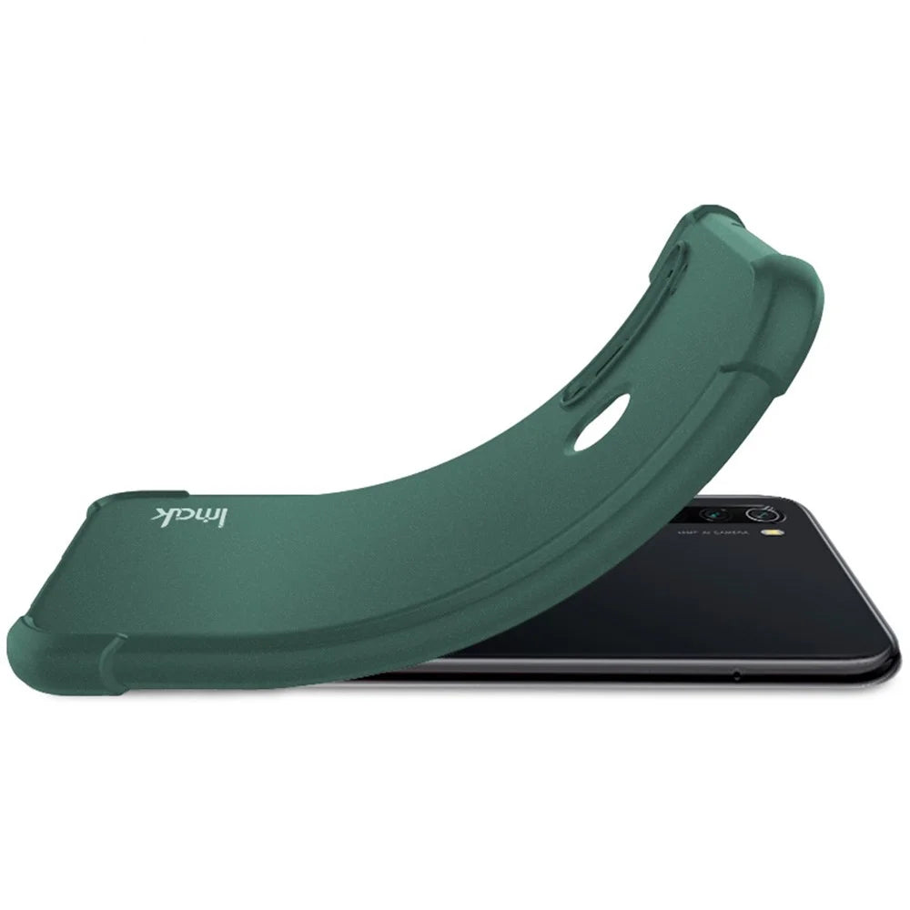 IMAK For Oneplus Nord CE4 5G / Oppo K12 Cases TPU Shockproof Airbag Phone Shell Matte Phone Cover - Green - 3