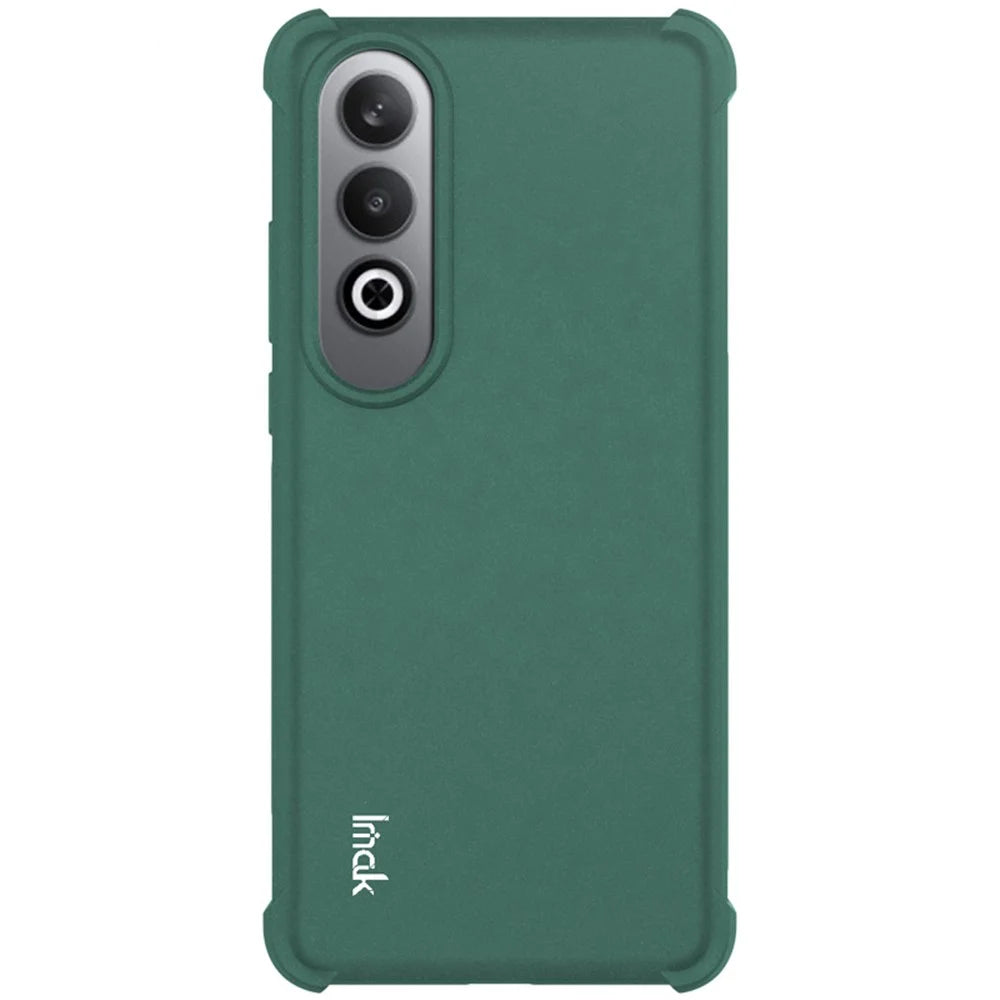 IMAK For Oneplus Nord CE4 5G / Oppo K12 Cases TPU Shockproof Airbag Phone Shell Matte Phone Cover - Green - 4