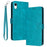 For iPhone XR Mobile Accessories Supplier PU Leather Calf Texture Case Anti-fall Phone Cover - Green - 1