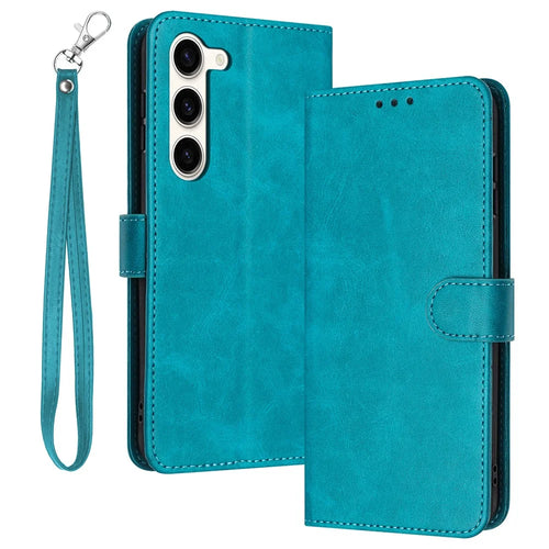 For Samsung Galaxy S23+ Mobile Accessories   Leather Stand Case Cell Phone Cover - Green - 1